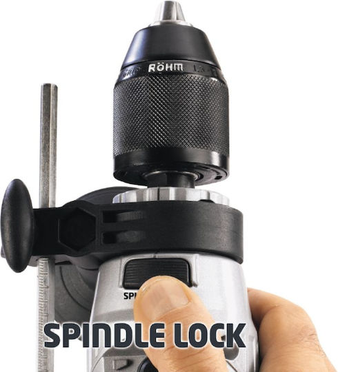 Einhell RT-ID 65 Cu impact Burghiu 650W cu Închiderea axului