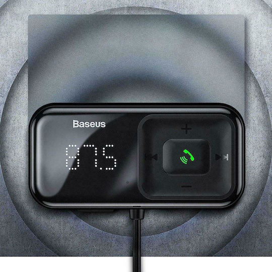 Baseus FM Transmitter Αυτοκινήτου S-16 με Bluetooth / USB / MicroSD / AUX