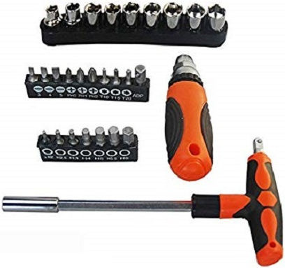 Horusdy Screwdriver with 26 Interchangeable Tips