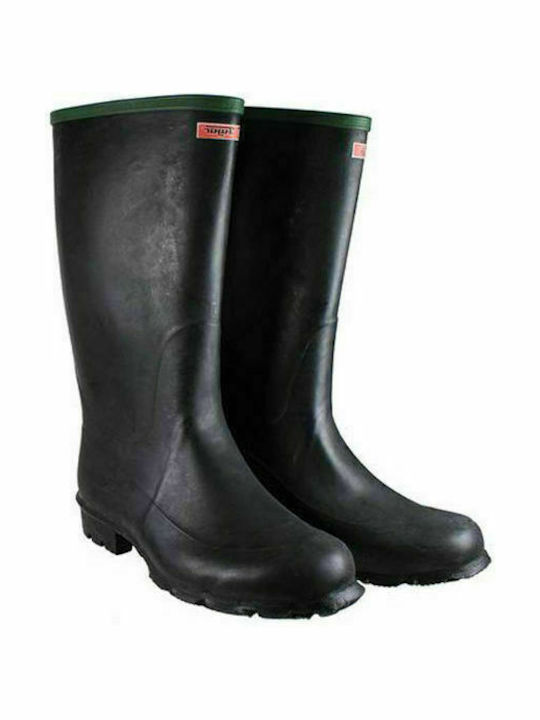 Tigar Non-Slip Work Wellies Knee Black