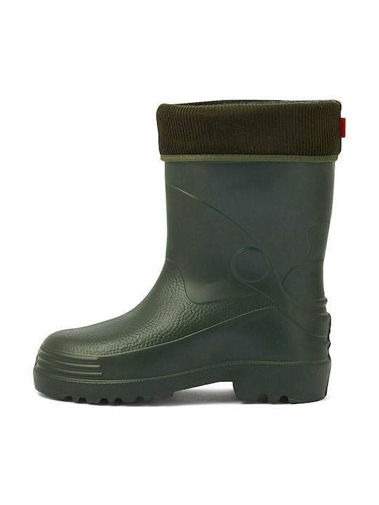 Lemigo Wader 893 Ανδρικές Γαλότσες Εργασίας Κνήμης με Γούνα Πράσινες