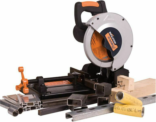 Evolution Δισκοπρίονο Κοπής Μετάλλου Rage 4 με Ισχύ 1.25kW