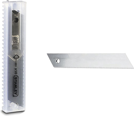 Stanley Λεπίδες Φαλτσέτας 9mm 10τμχ
