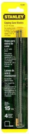 Stanley Λάμες Τοξοπρίονου 160mm 4τμχ