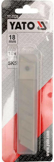 Yato SK5 Λεπίδες Φαλτσέτας 18mm 10τμχ
