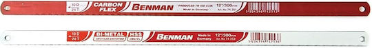 Benman Flexible Hacksaw Λάμα Σιδηροπρίονου με 18 Δόντια