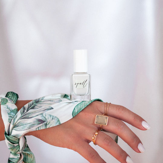 Spell Lacquer Sheer Βερνίκι Νυχιών 6 Sheer White 11ml