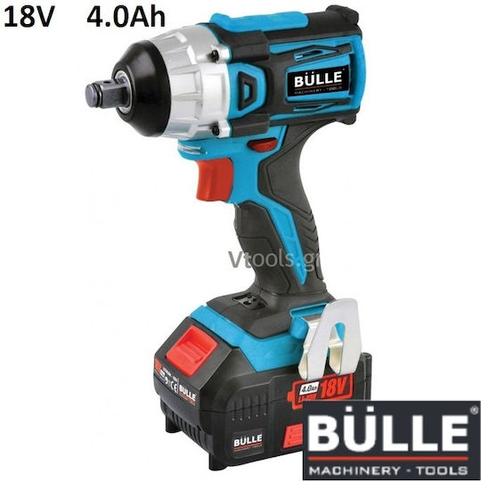 Bulle 63449 Brushless Impact Wrench Battery 18V 1x4Ah with Socket 1/2"