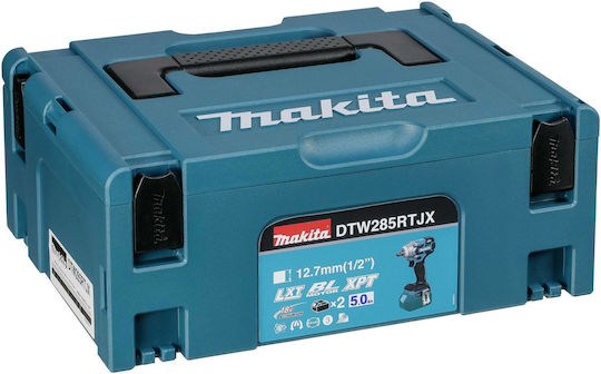 Makita Brushless Schlagschrauber Akku 18V 2x5Ah mit Aufnahme 1/2"