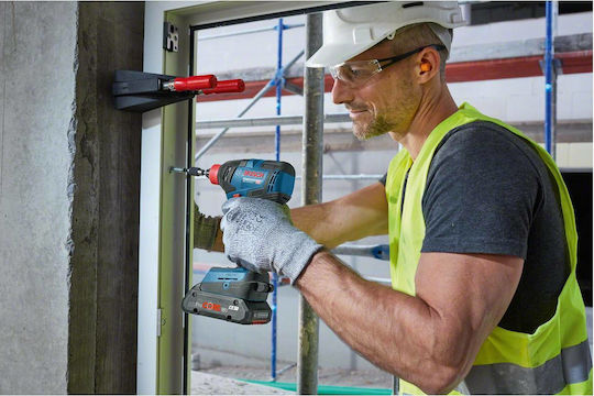Bosch GDX 18V-200 C Μπουλονόκλειδο Μπαταρίας 18V Solo με Υποδοχή 1/2" & 1/4"