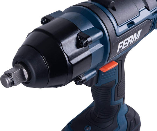 Ferm CDM1127 Impact Wrench Battery 18V 1x4Ah with Socket 1/2"