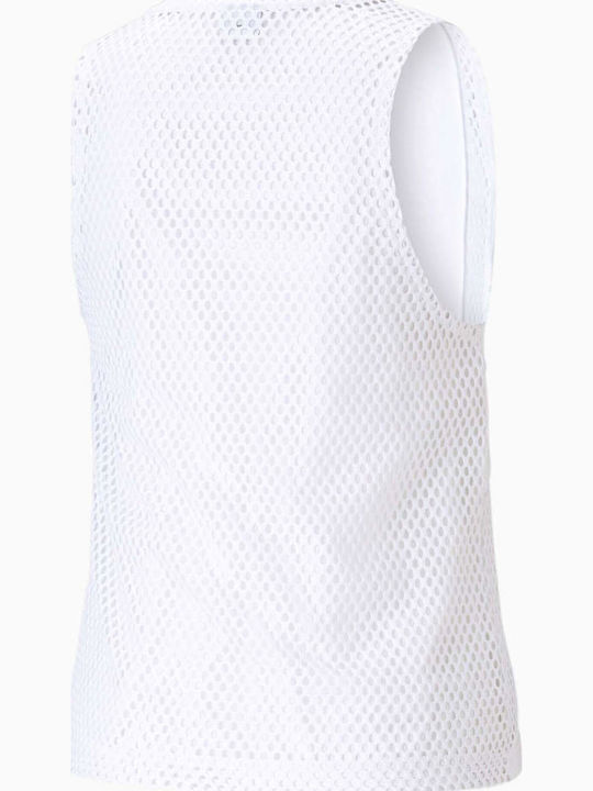 Evide Women's Summer Blouse Cotton Sleeveless White