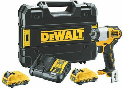 DEWALT DCF902D2 Brushless Μπουλονόκλειδο Μπαταρίας 12V 2x2Ah με Υποδοχή 3/8"