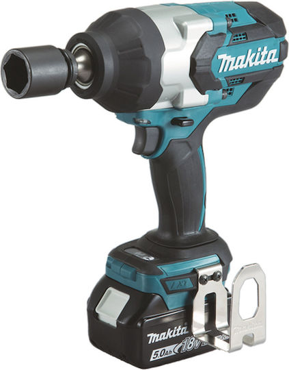 Makita DTW1001RTJ Brushless Impact Wrench Battery 18V 2x5Ah with Socket 3/4"