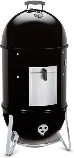 Weber Smokey Mountain Stainless steel Charcoal Grill with Lid and Thermometer 47cmx47cm