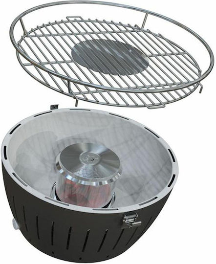 LotusGrill G34 Inox Portabilă Grătar cu Cărbuni 32cmx32cm