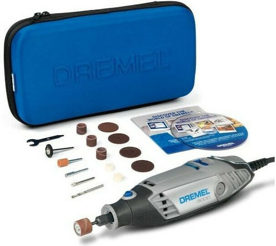Dremel 3000-15 Περιστροφικό Πολυεργαλείο 130W με Ρύθμιση Ταχύτητας