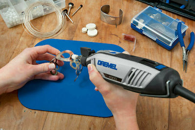 Dremel 4300-3/45EZ Rotierend Elektrisches Multifunktionswerkzeug mit Geschwindigkeitsregelung