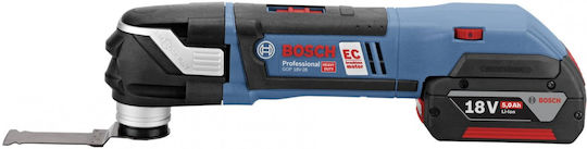 Bosch GOP 18V-28 Professional Oscilant Multifuncțional electric Brushless 18V 2x5Ah cu control de viteză