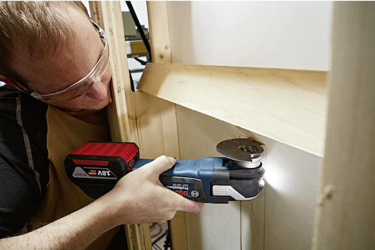 Bosch GOP 18V-28 Professional Oscilant Multifuncțional electric Brushless 18V 2x5Ah cu control de viteză