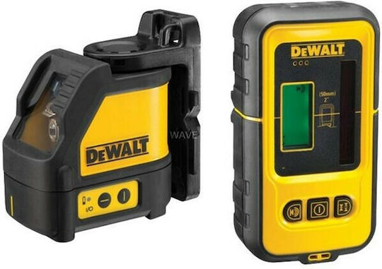 Dewalt Самонивелиращо Линейно Лазерен нивелир Червен лъч 9V с Работен обхват 15м
