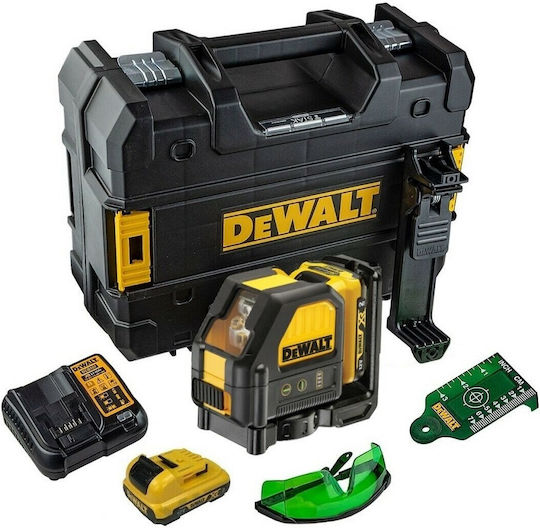 Dewalt DCE088D1G Self-leveling Linear Laser Level Green Beam 10.8V with Working Range 30m