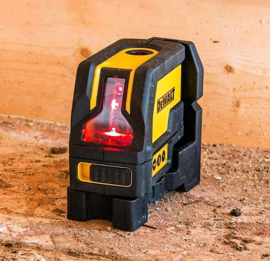 Dewalt Αυτορυθμιζόμενο Γραμμικό Αλφάδι Laser Κόκκινης Δέσμης 1.5V με Εύρος Εργασίας 50m