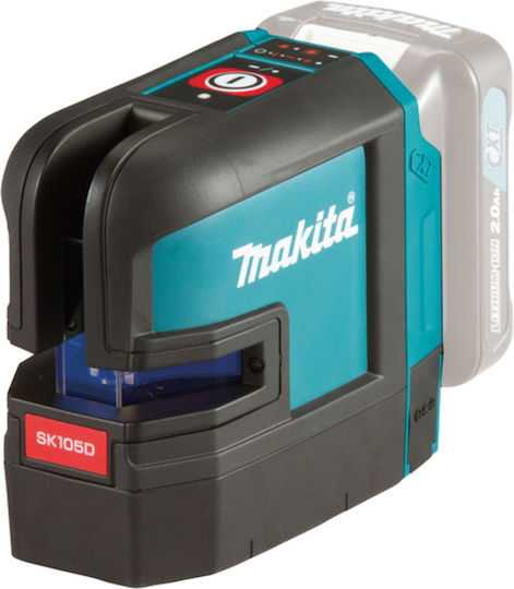 Makita Self-leveling Linear Laser Level Red Beam 10.8V with Working Range 25m
