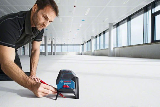 Bosch Autonivelant Liniar Nivelă Laser Fascicul Roșu 12V cu Domeniu de Lucru 20m