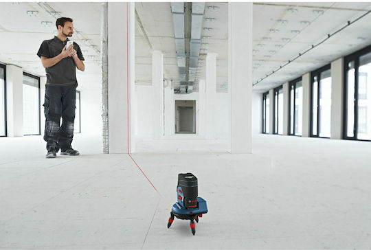 Bosch Autonivelant Liniar Nivelă Laser Fascicul Roșu 12V cu Domeniu de Lucru 20m