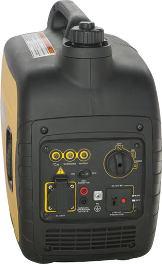 Loncin LC 2000Ι Silent Generator Suitcase Inverter Gasoline Four-stroke with Maximum Power 1.8kVA