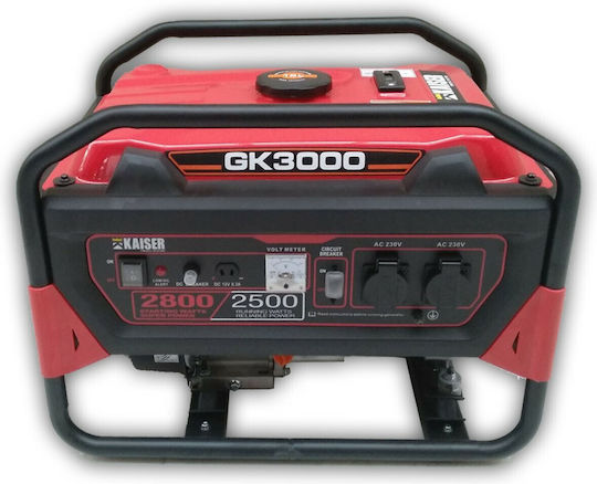 Kaiser Генератор Бензин (четиритактов) Четиритактов с Максимална Мощност 2.8kVA