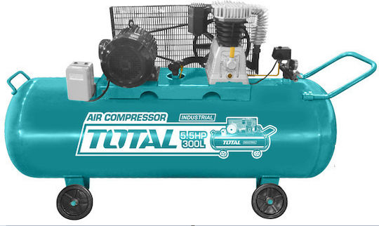 Total Three-Phase Air Compressors with Power 5.5hp and Airtank 300lt TC1553002
