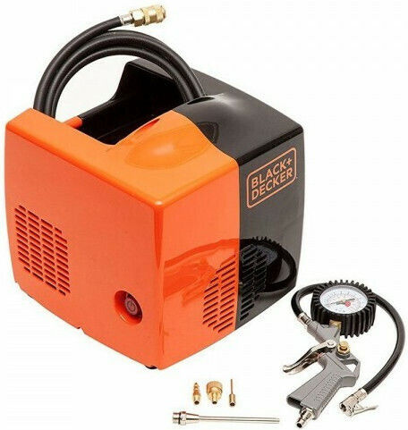 Black & Decker BXCM0001E Μονοφασικό Κομπρεσέρ Αέρος 97dB με Ισχύ 1.5hp