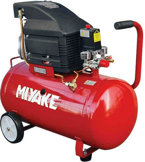 Plus Miyake AIR50 Μονοφασικό Κομπρεσέρ Αέρος με Αεροφυλάκιο 50lt