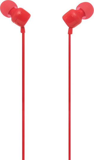 JBL Tune 160 In-Ear Freisprecheinrichtung Kopfhörer mit Stecker 3.5mm Rot