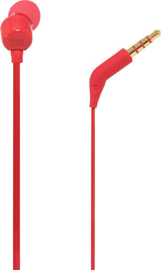 JBL Tune 160 In-Ear Freisprecheinrichtung Kopfhörer mit Stecker 3.5mm Rot
