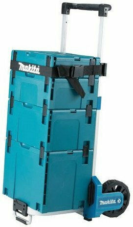 Makita DLX4104TJ1 Σετ Γωνιακός Τροχός, Κρουστικό Δραπανοκατσάβιδο, Παλμικό Κατσαβίδι & Πιστολέτο Brushless 18V με 3 Μπαταρίες 5Ah και Θήκη