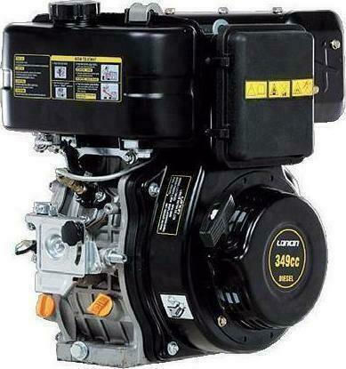Loncin D460FD Κινητήρας Πετρελαίου 462cc 10.2hp Μέγιστων Στροφών 3600rpm Οριζόντιου Άξονα με Σφήνα και Μίζα