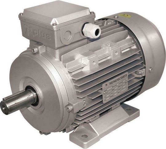 Plus MS 8022 Three-Phase Electric motor 1.5hp Maximum Revolutions 2800rpm with Keyway 380V