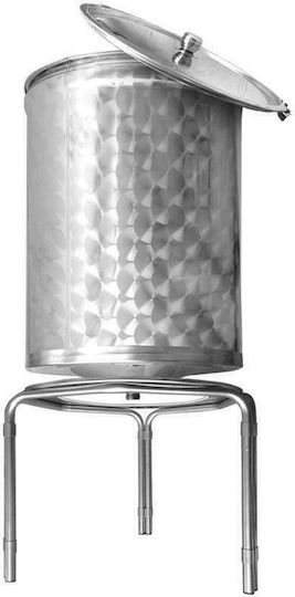 Sansone Δοχείο Inox Ανοικτού Τύπου Κωνικό 100lt 125.115