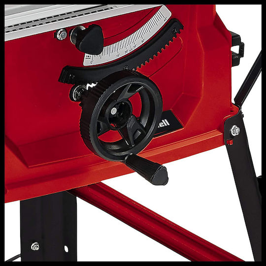 Einhell TC-TS 2025/2 U Δισκοπρίονο Πάγκου με Ισχύ 2000W, Οδηγό Laser, Δίσκο Κοπής Διαμέτρου 250mm & Ταχύτητα Κοπής 5000rpm