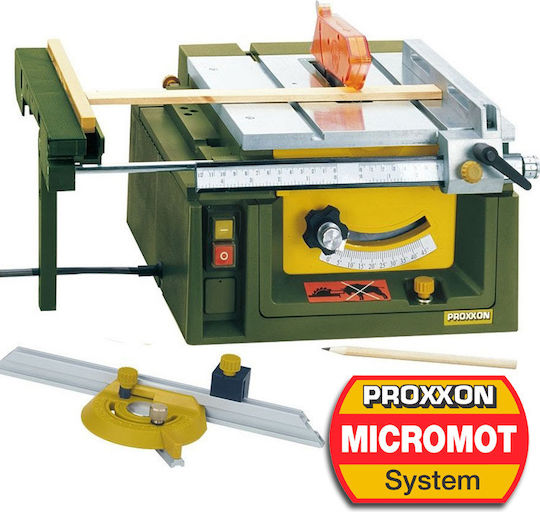 Proxxon Bench Saw 200W, Cutting Disc Diameter 80mm & Cutting Speed 7000rpm 2707010