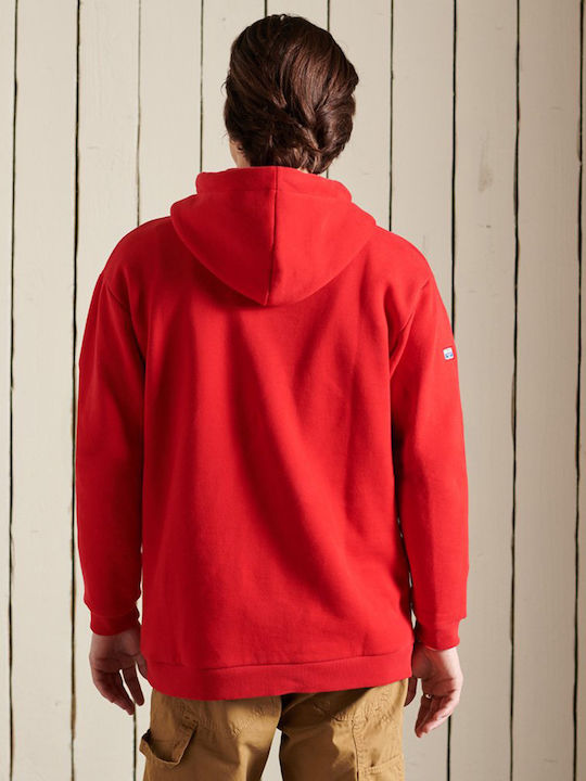 Superdry Red with Hood