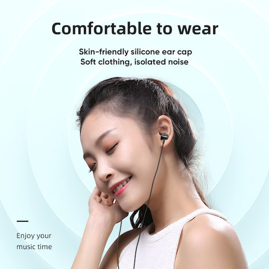 Joyroom EL114 In-ear Handsfree με Βύσμα 3.5mm Μαύρο