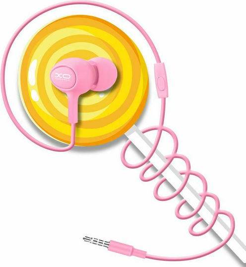 XO S6 In-ear Handsfree with 3.5mm Connector Pink