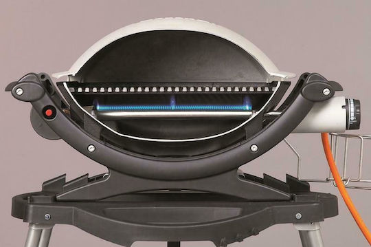 Weber Q1200 Φορητή Ψησταριά Υγραερίου Μαντεμένιας Σχάρας 43x32εκ. με 1 Εστία 2.49kW