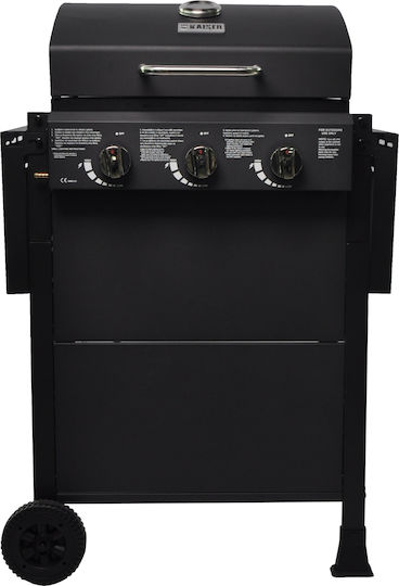Kaiser Gasgrill Rost 49cmx39cmcm mit 3 cm 8.1kW