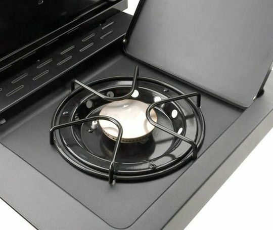 Landmann Triton PTS Ψησταριά Υγραερίου Μαντεμένιας Σχάρας 65x44εκ. με 4 Εστίες 12kW και Πλαϊνό Μάτι 2.8kW