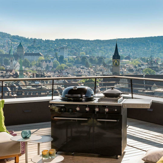 Outdoorchef Lugano 570 G Evo Gasgrill Rost 54cmx27cmcm mit 4 Stück 18.5kW